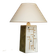 Lampe de table en céramique de style mid-century avec design abstrait, années 1970.