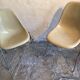 Set of 2 Eames chairs for Herman Miller fiberglass 1960-70's