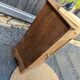 Bedside restored in solid oak