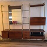 Michel Ducaroy Ligne Roset modular teak bookcase