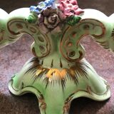Pair of dabbling candlesticks