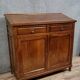 Trade furniture with inclined plane in solid stained beech, late 19th century