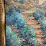 Corsican landscape painting