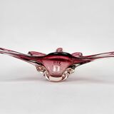 XXL Mid Century Murano Glass Bowl, Italy, Labeled