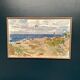 Large Original Swedish Oil on Canvas – “Strand, Öland” by Ingvar Hällgren