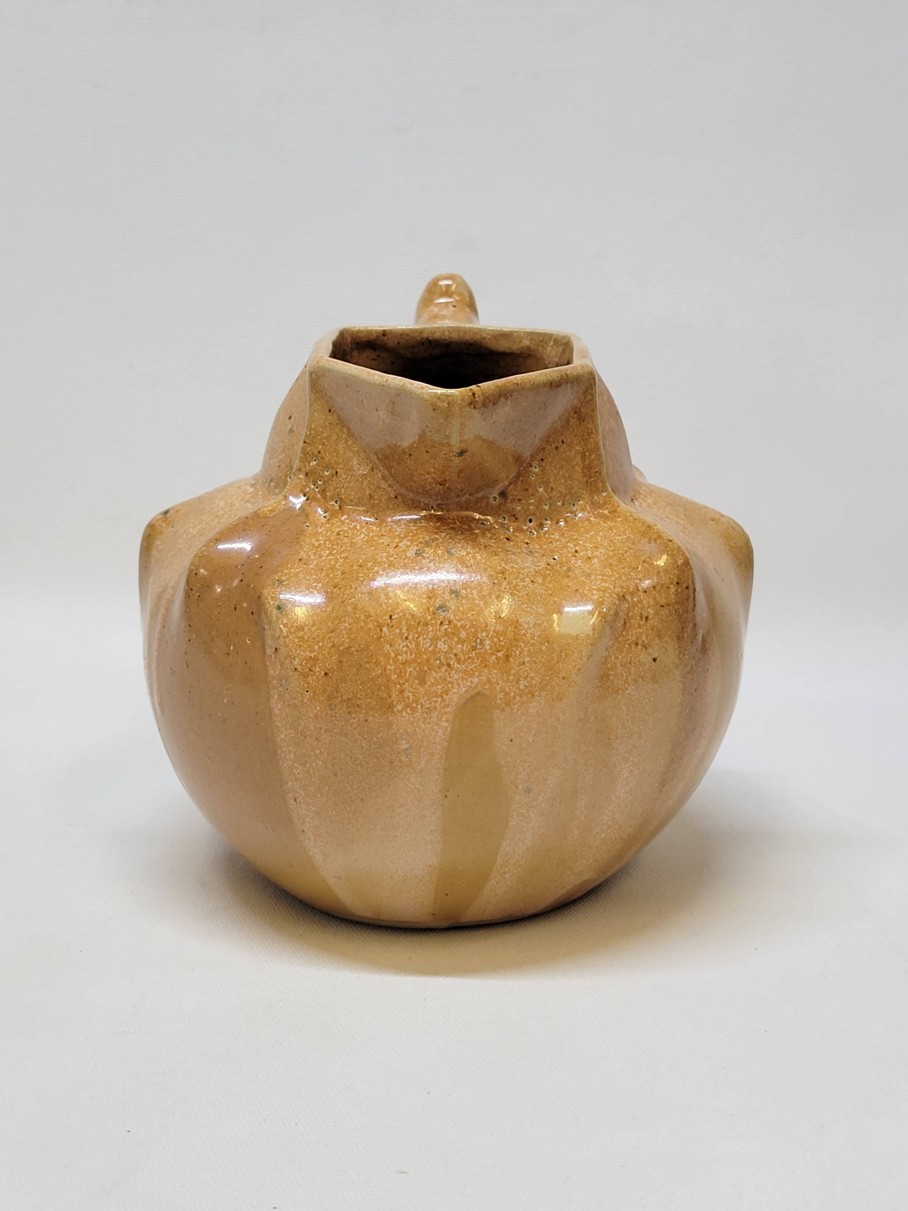 Antique Art Deco Art Nouveau Stoneware Pitcher Carafe 1 Liter