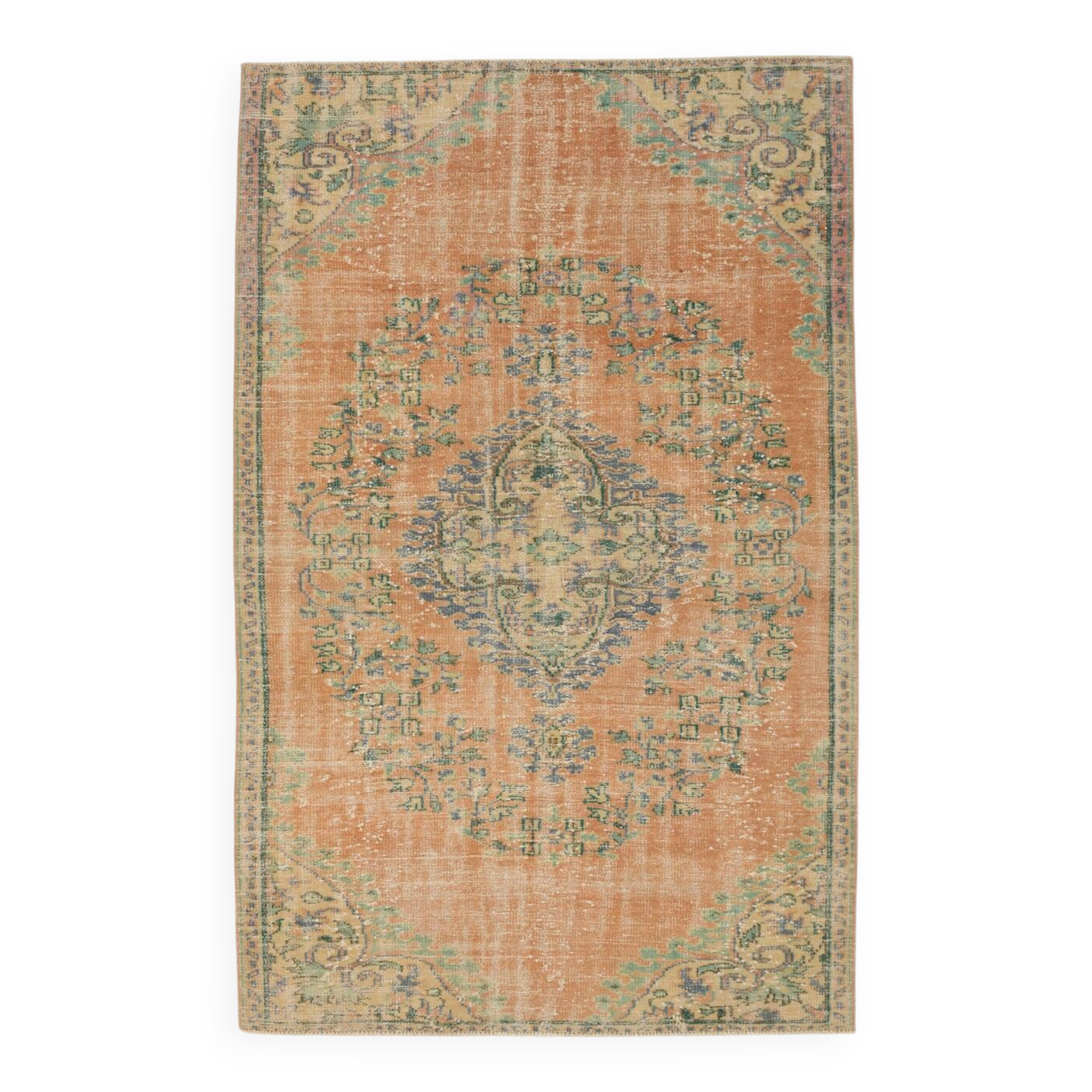 5x8 Rug For Living Room Vintage Rug, 156x241Cm