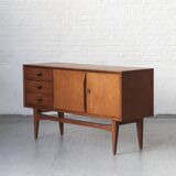 Compact sideboard in teak, Denmark, 1960’s