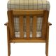 Vintage armchair set of 2 pinewood pine 70s design