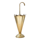 Mid-century hammered copper umbrella holder 1950