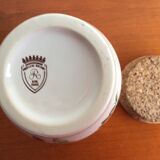 Revol porcelain mustard pot - vintage