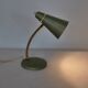 Mid-Century Green Metal Desk Lamp, 1950s
