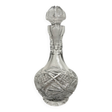 Antique cut crystal carafe