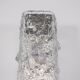 Wall lamp ice glass "bark".