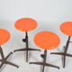 Set de 4 tabourets industriels Strafor