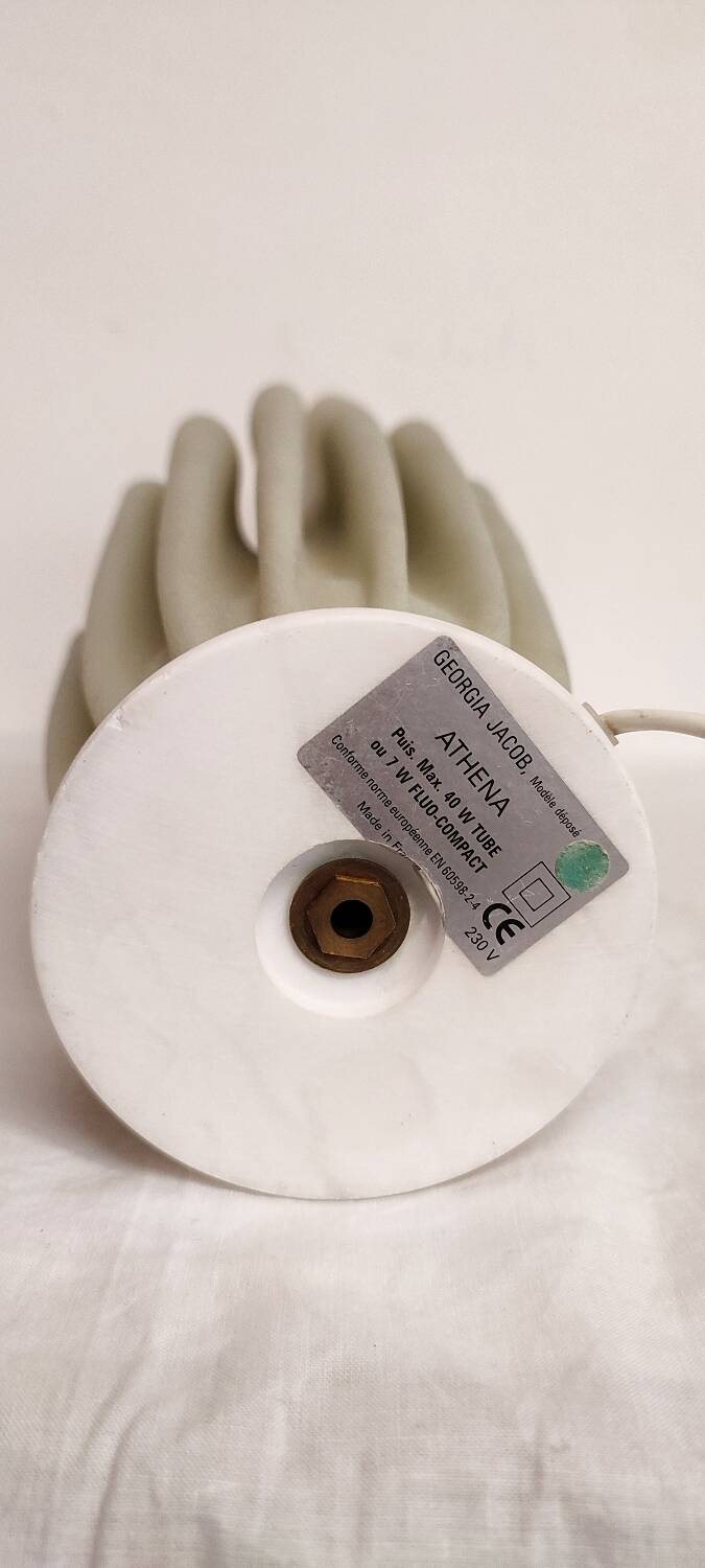 Lámpara de mesa "Georgia Jacob". Francia, 1980s