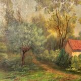 Tableau style Barbizon 19ème