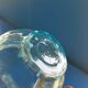 Blue crystal milk service set