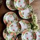 Set of 11 vintage deep plates by Eric de Moulin des Loups.