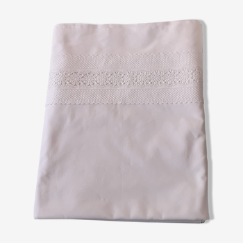 Drap coton blanc