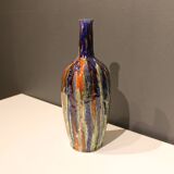 Multicolored vase M.Pussiaux