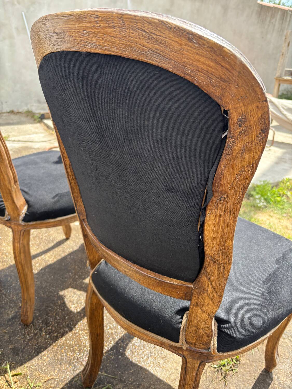 Chaises médaillons