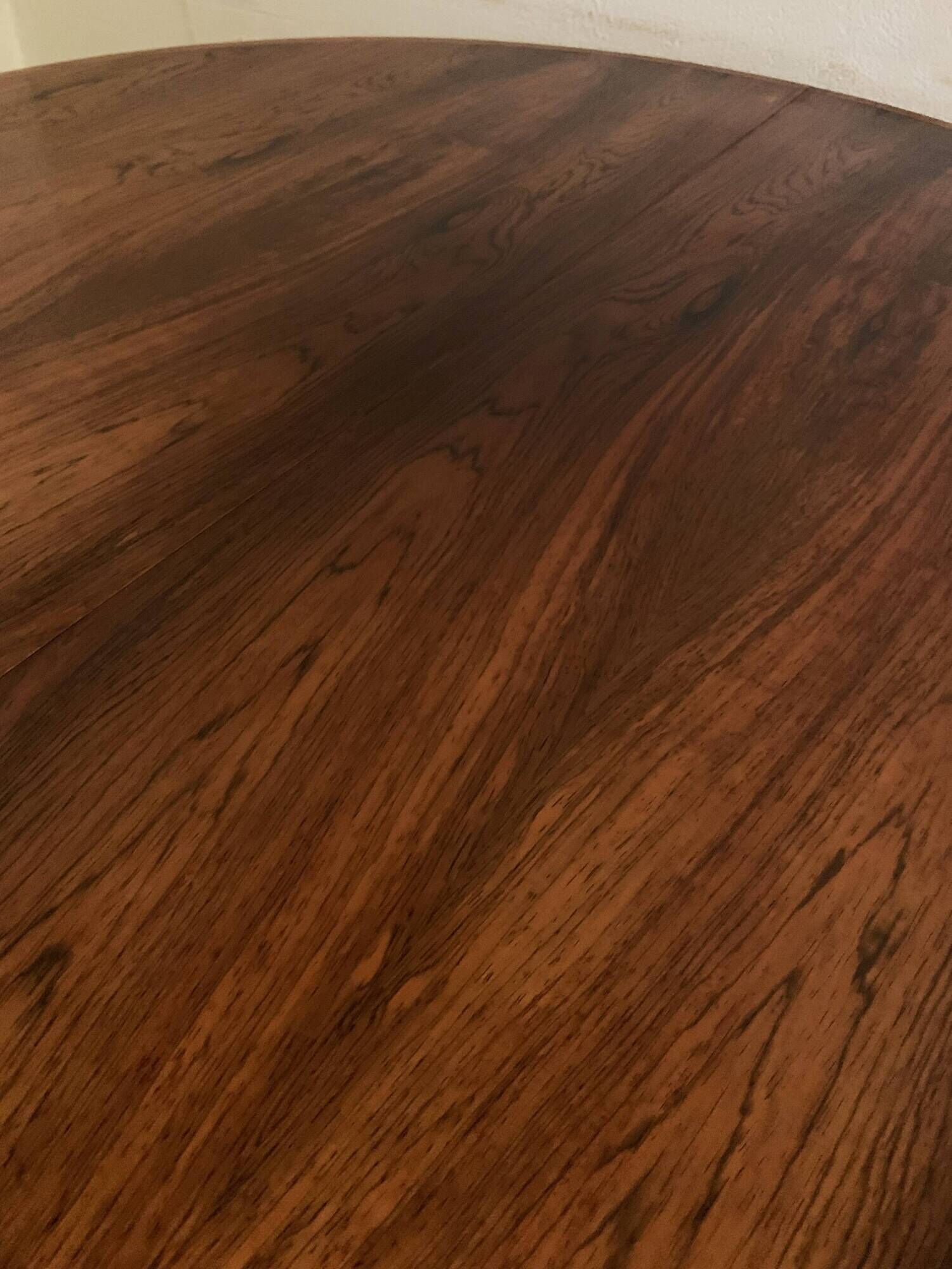 Dining table by Vestervig Eriksen Scandinavian rosewood from the 60s extendable