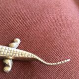 Brass crocodile