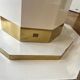 Octagonal table by Jean Claude Mahey