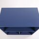 Montana bookcase – blue – 4 shelves