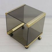 Pair of Pierangelo Galotti Italian Coffee Tables "George" Galotti & Radice