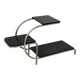 Bauhaus Shelving Unit, Black Steel Tube