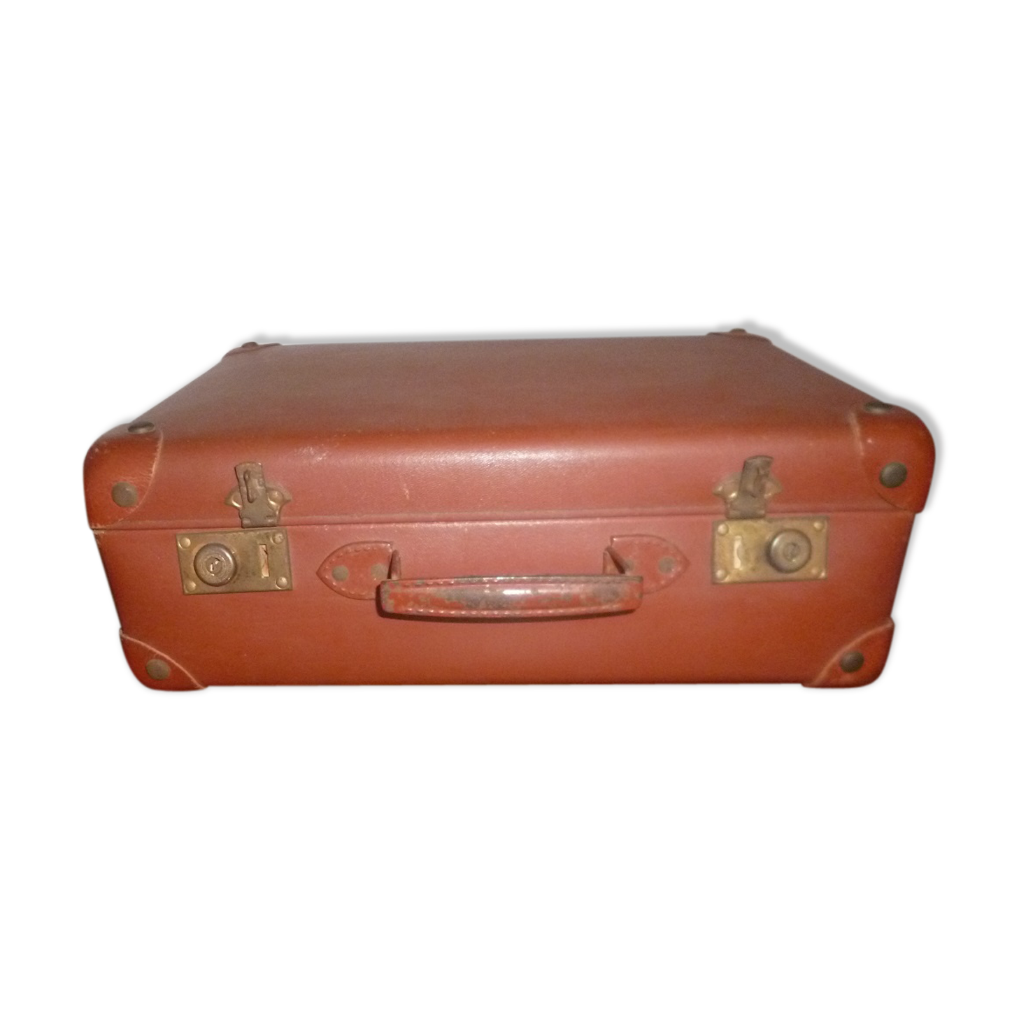 1940-1950 style cardboard suitcase