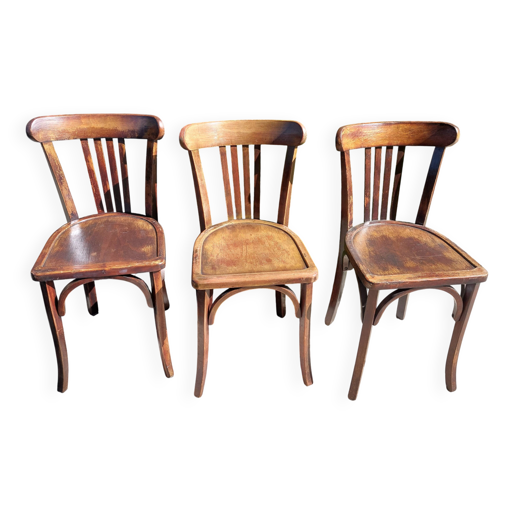 set of 3 bistro chairs