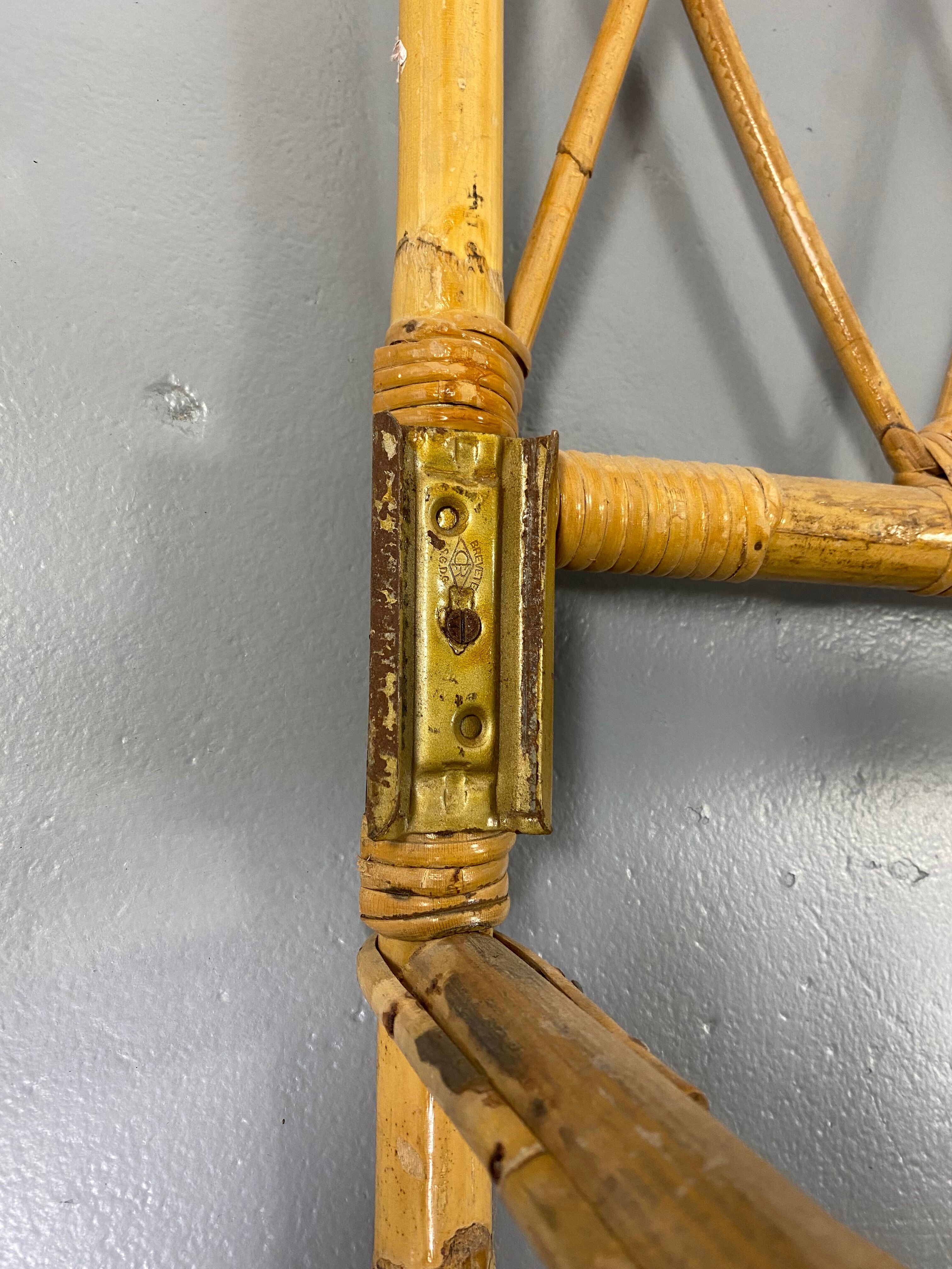 Bamboo headboard and legs