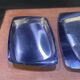 Stainless steel aperitif tray