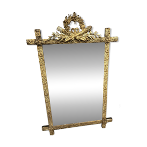 miroir à fronton de