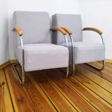 Pair of mücke melder fn 21 armchairs, vintage, 1930