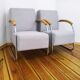 Pair of mücke melder fn 21 armchairs, vintage, 1930