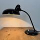 Lampe de table industrielle Bauhaus noire d'Escolux, années 1930