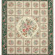 Handmade Vintage Flatweave Needlepoint Kilim 241 cm x 300 cm