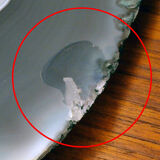 XXL crystallized agate ashtray