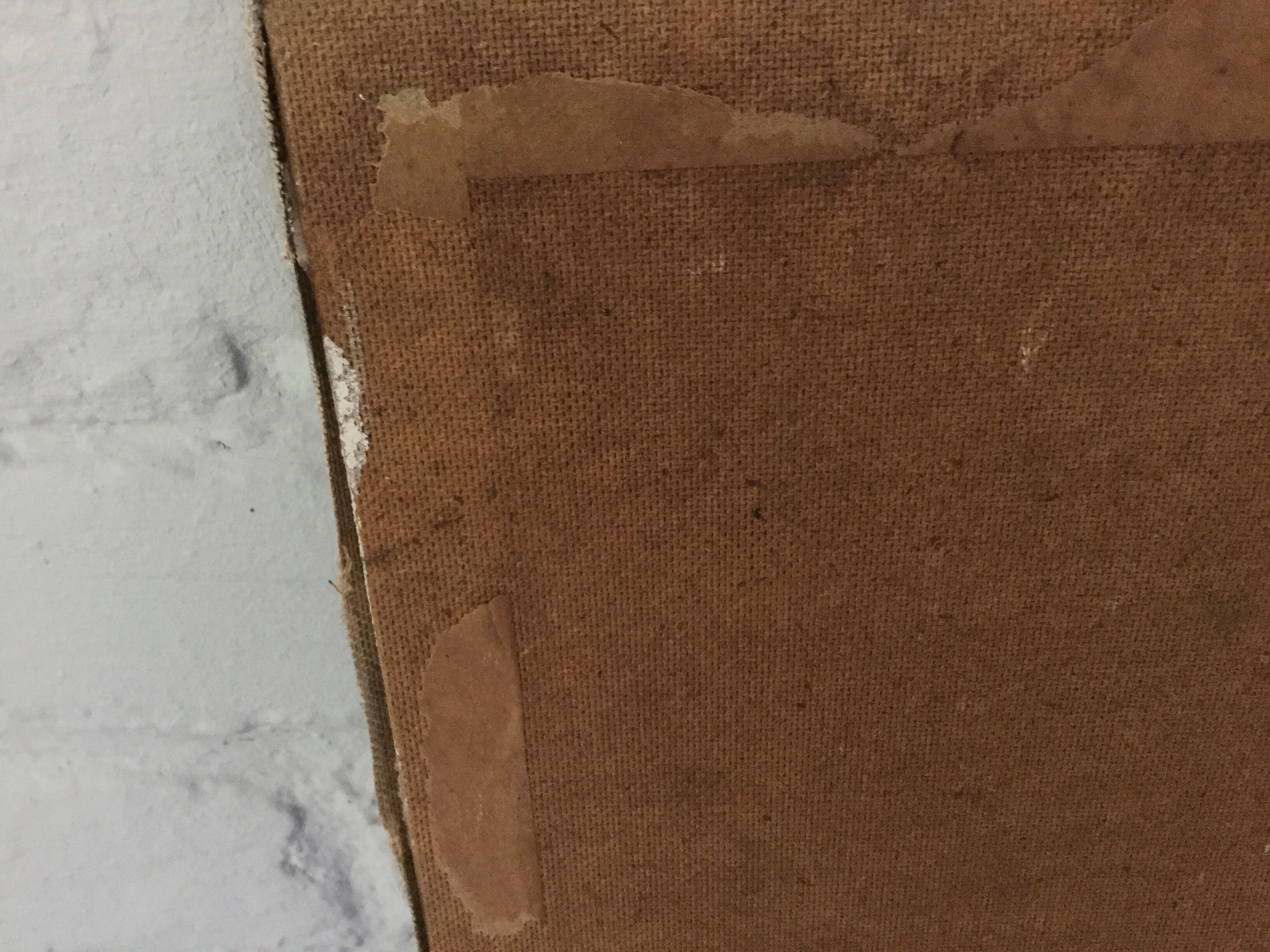 Oil on canvas "beguinnage"