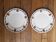 Set of 2 vintage Badonviller dessert plates