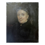 HST painting "Family Portrait" by Oswald Marie 1886