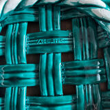 Woven green Vallauris trivet