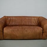 Cognac Leather Andes Sofa by Gerard van den Berg for Montis, 1970s