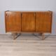 Vintage 1970s teak wood sideboard, Italian design