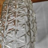 Molded glass ceiling light