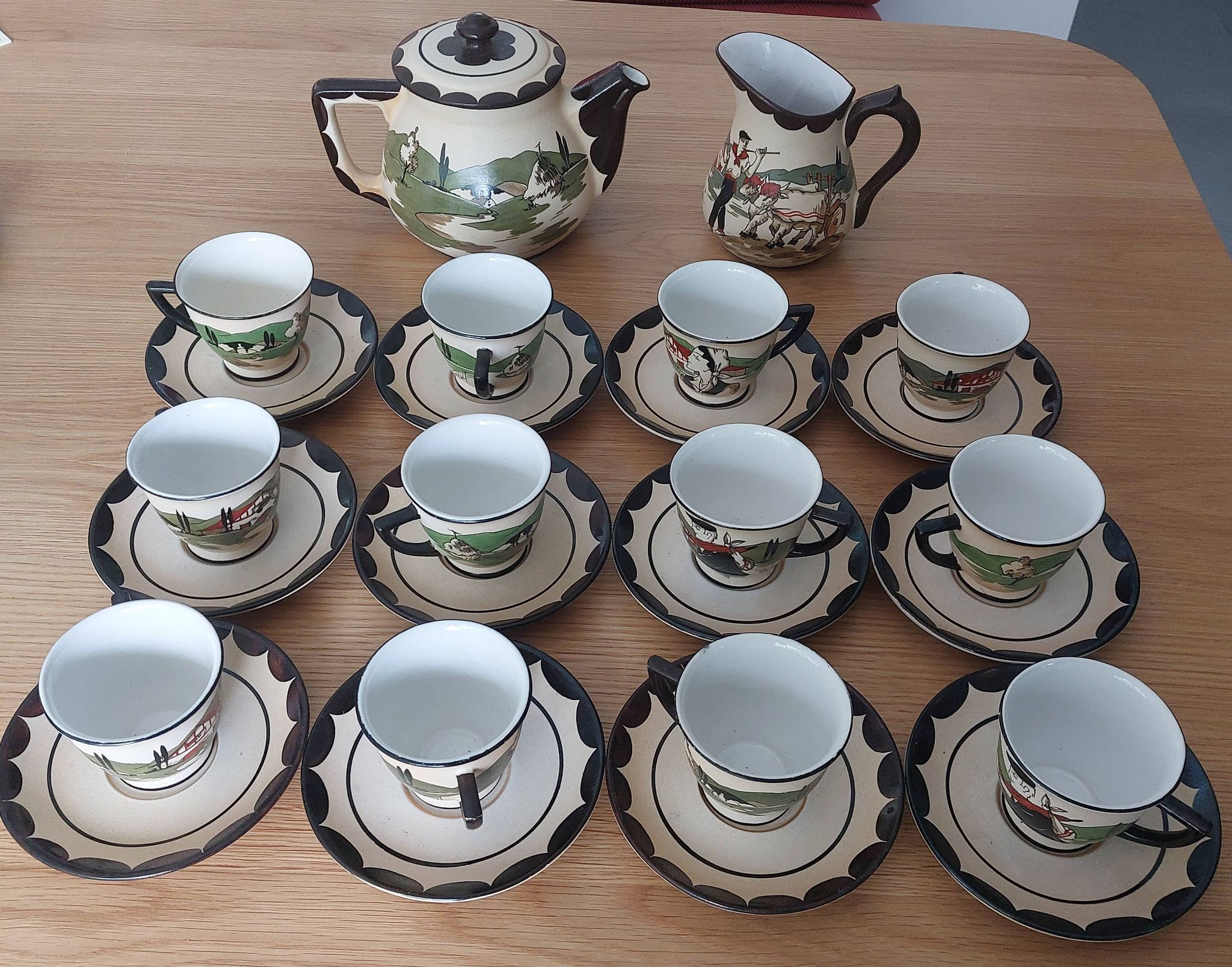 Service a vintage café René Gaitaud